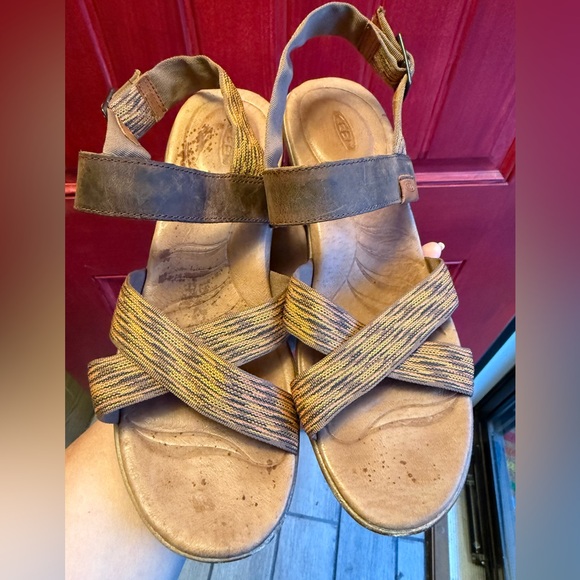 Keen Women's Multicolor Strappy Sandals - so 9.5/40 - Picture 1 of 6